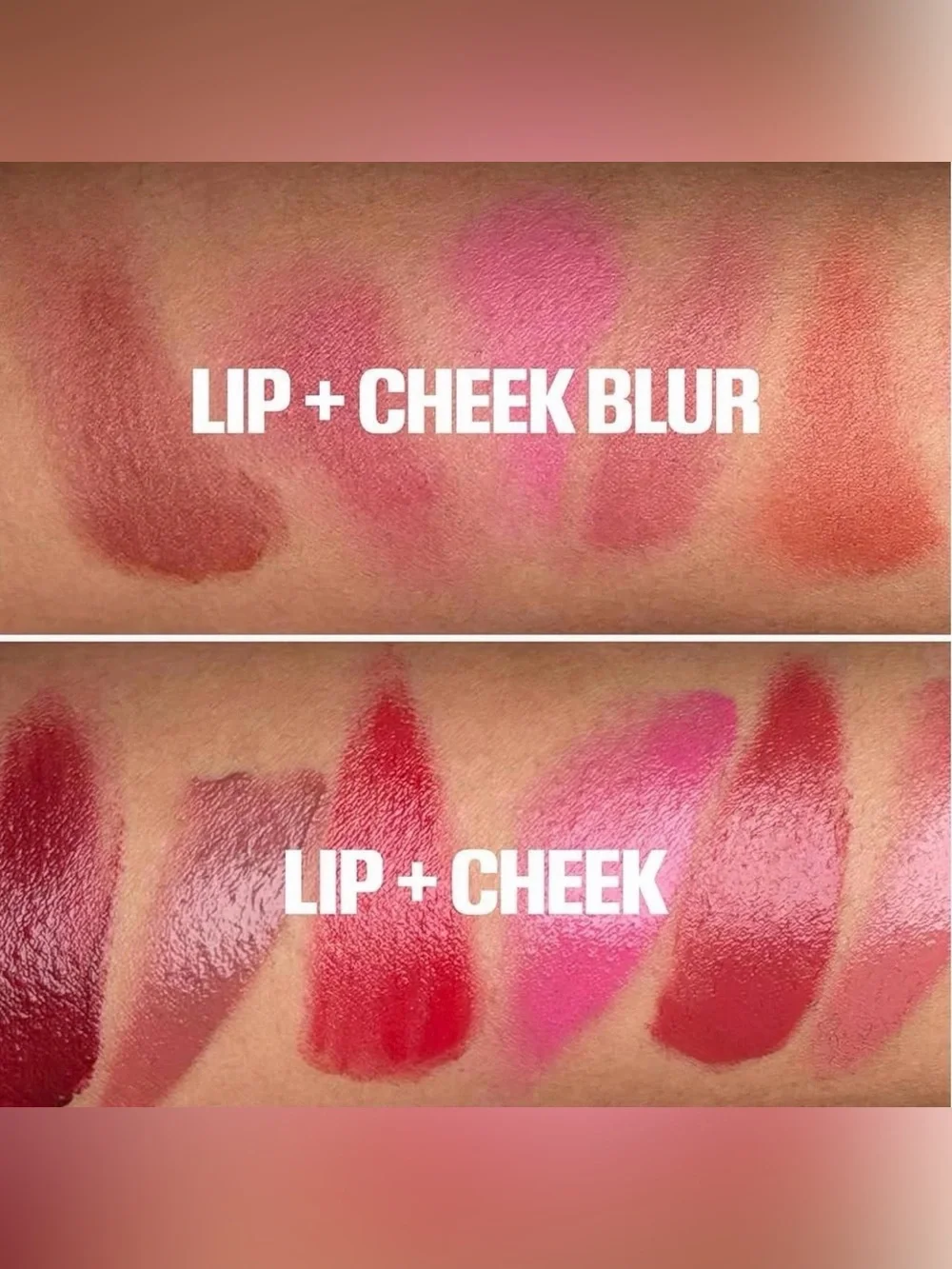 Milk Makeup Lip + Cheek Stick in Perk (Coral Shimmer) NIB